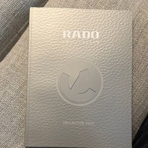 Rado Silver Embossed Collection Book